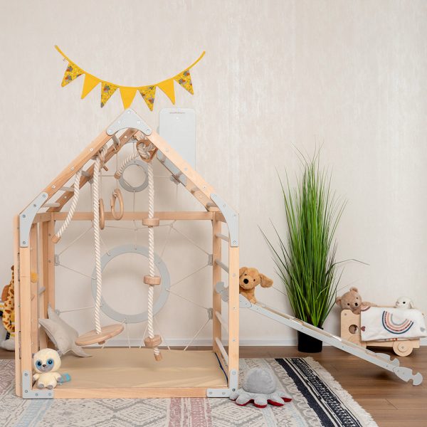 Wooden Climbing Playhouse - Image 22