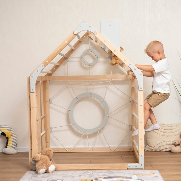 Wooden Climbing Playhouse - Image 13