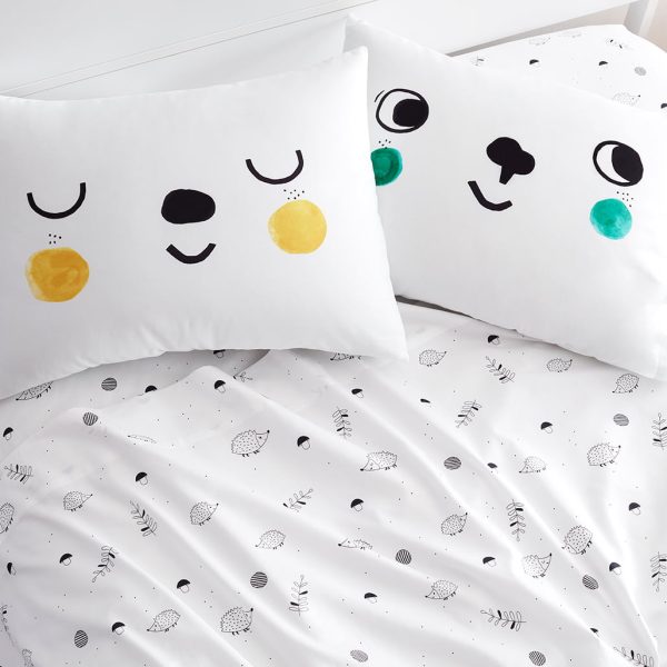 2-pack Happy Faces Standard Size Pillowcases - Image 2